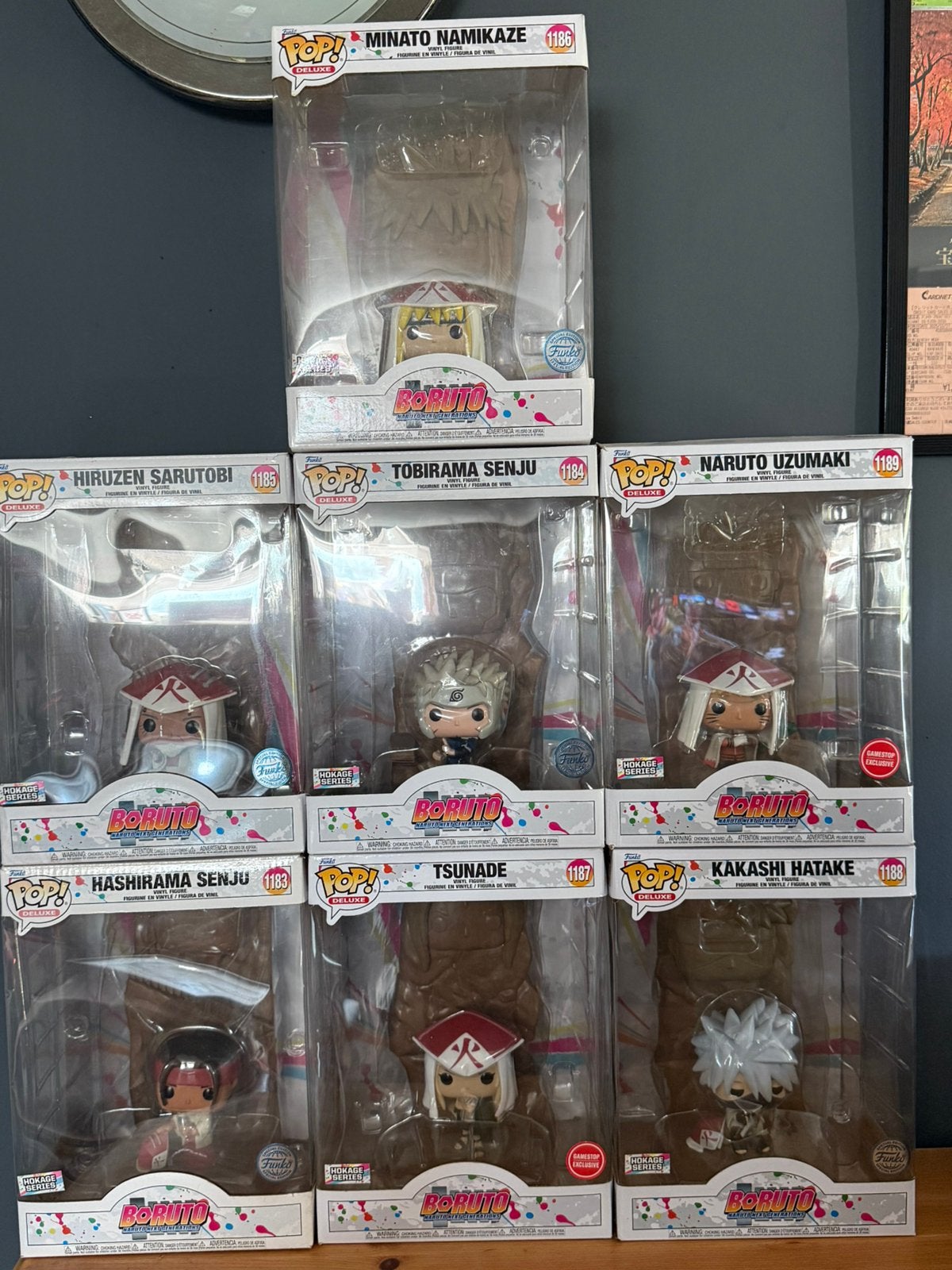 Collection complète Funko Pop! Boruto Hokage Series, Ophalen of Verzenden, Zo goed als nieuw