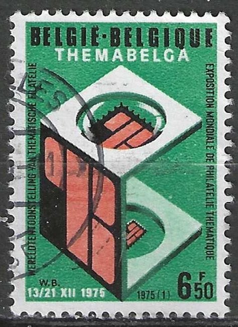 Belgique 1975 - Yvert 1740 - Themabelga (ST), Envoi, Affranchi, Oblitéré
