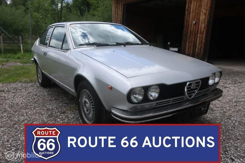 Alfa Romeo Alfetta GT 1.6 | 1979 | Route 66 Auctions, Auto's, Oldtimers, Bedrijf, Te koop, Alfa Romeo, Benzine, Overige carrosserie