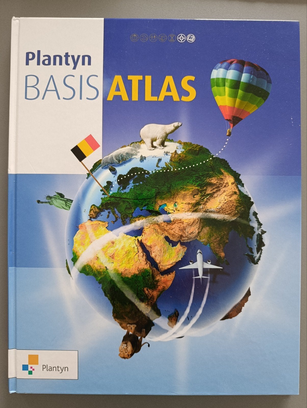 Plantyn basisatlas, Enlèvement, Comme neuf, Autres atlas