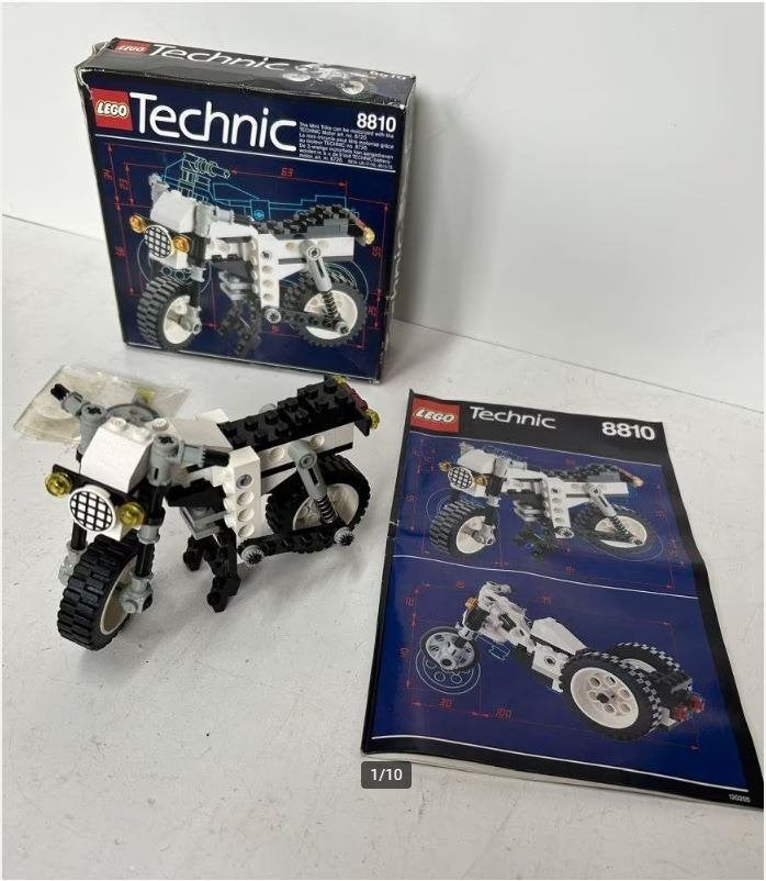 Lego Technic - Cafe Racer - 8810, Gebruikt, Lego, Ophalen of Verzenden, Technic