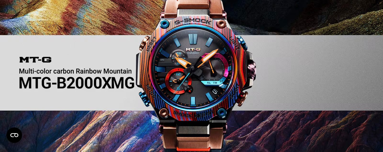 Casio MTG-B2000XMG-1A, Handtassen en Accessoires, Horloges | Heren, Ophalen, Casio, Staal, Polshorloge