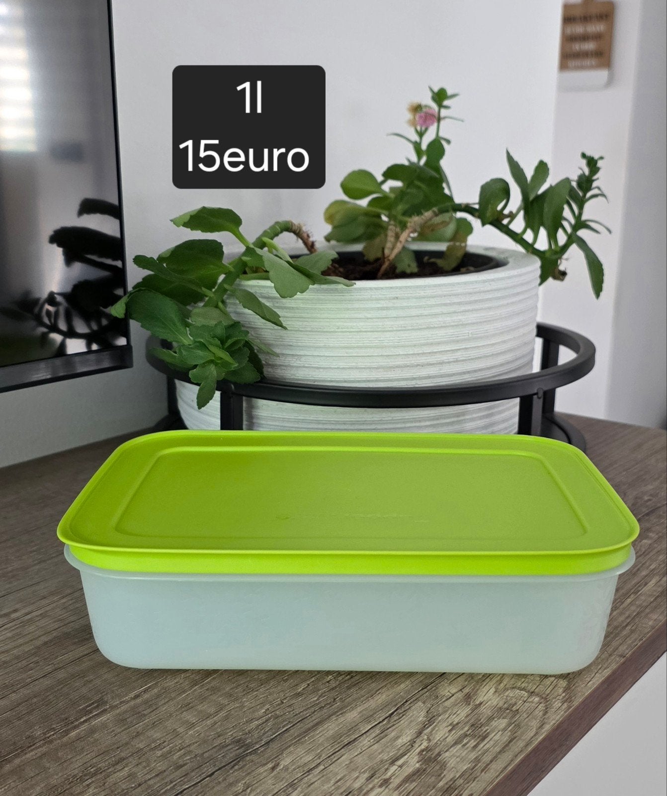 Tupperware diepvriesdozen 1L Nieuw 15euro, Ophalen of Verzenden