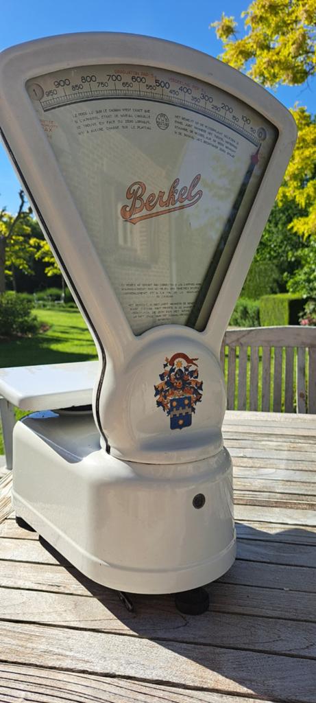 🪝🪝Uitzonderlijk schaaltje Berkel   2 kg mbv hendeltje 1946, Ophalen