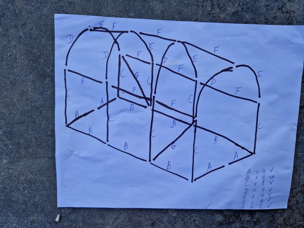 serre, Folie, Kweekkas, Zo goed als nieuw, Ophalen