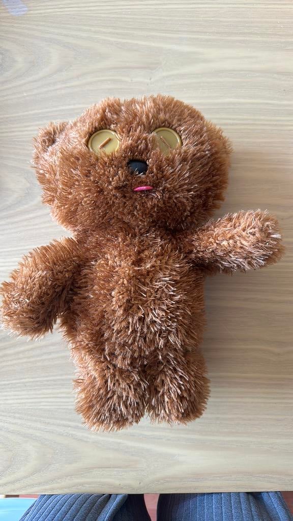 knuffel, Kinderen en Baby's, Speelgoed | Knuffels en Pluche, Ophalen, Nieuw, Bruin, Overige typen