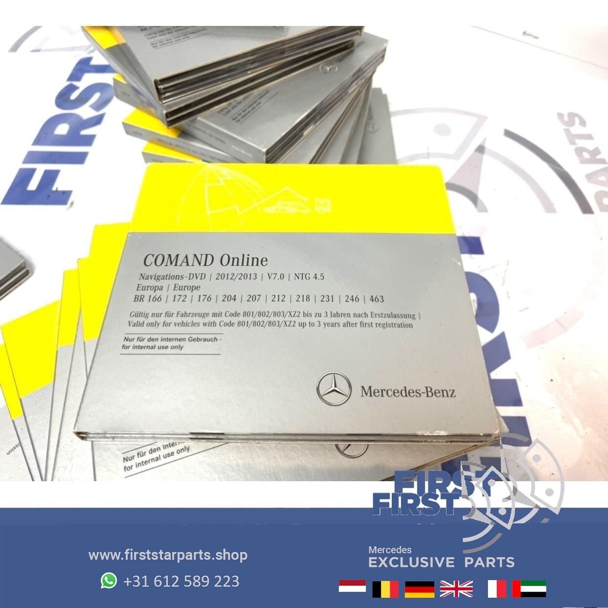 COMAND ONLINE NAVIGATIE CD APS NAVI 2011-2012  NTG 2.5 V7.0, -, Comme neuf, -, -
