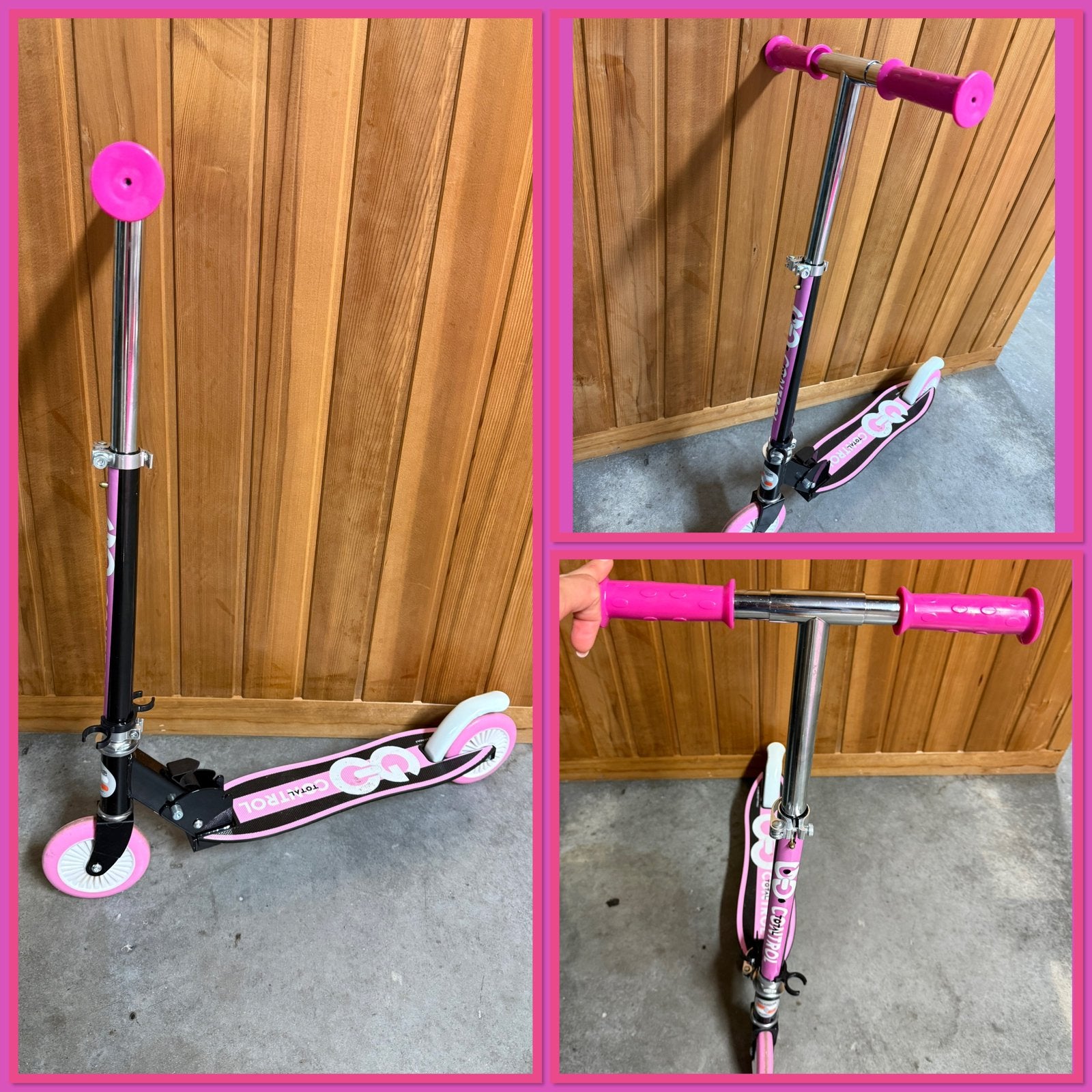 Step roze, Fietsen en Brommers, Ophalen, Zo goed als nieuw, Gewone step
