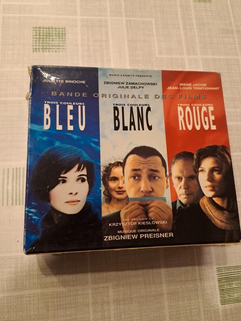 Zbigniew Preisner ; trois couleurs bleu blanc rouge 3cd box, Enlèvement ou Envoi