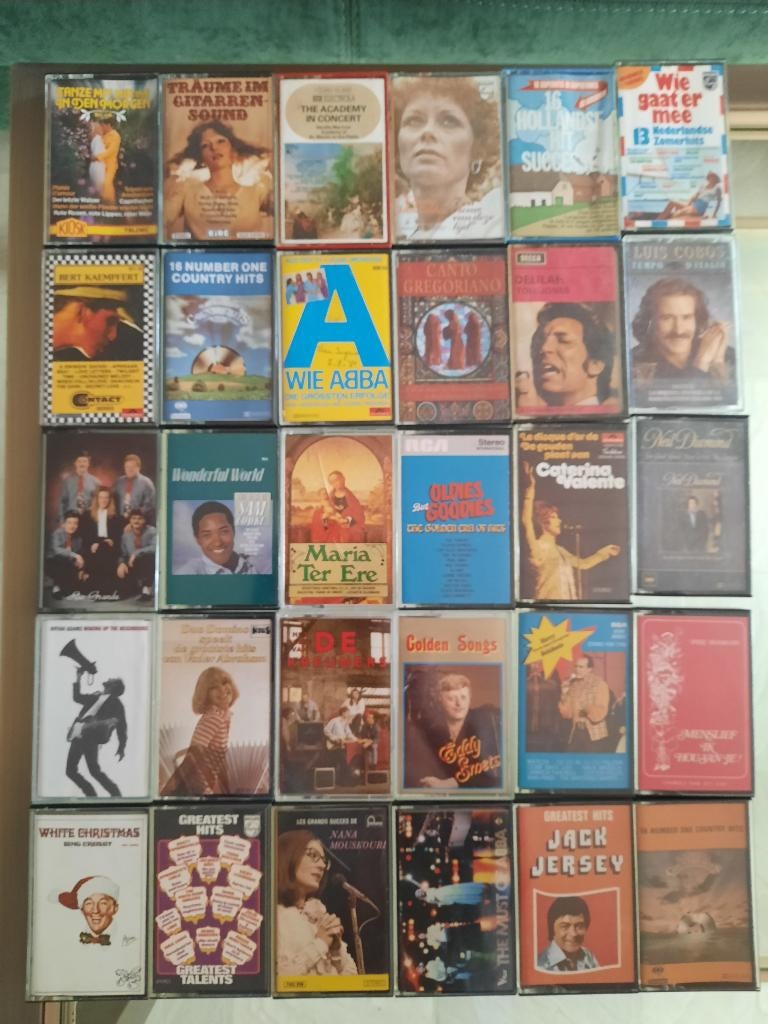 Muziekcassettes, Cd's en Dvd's, Cassettebandjes, Ophalen