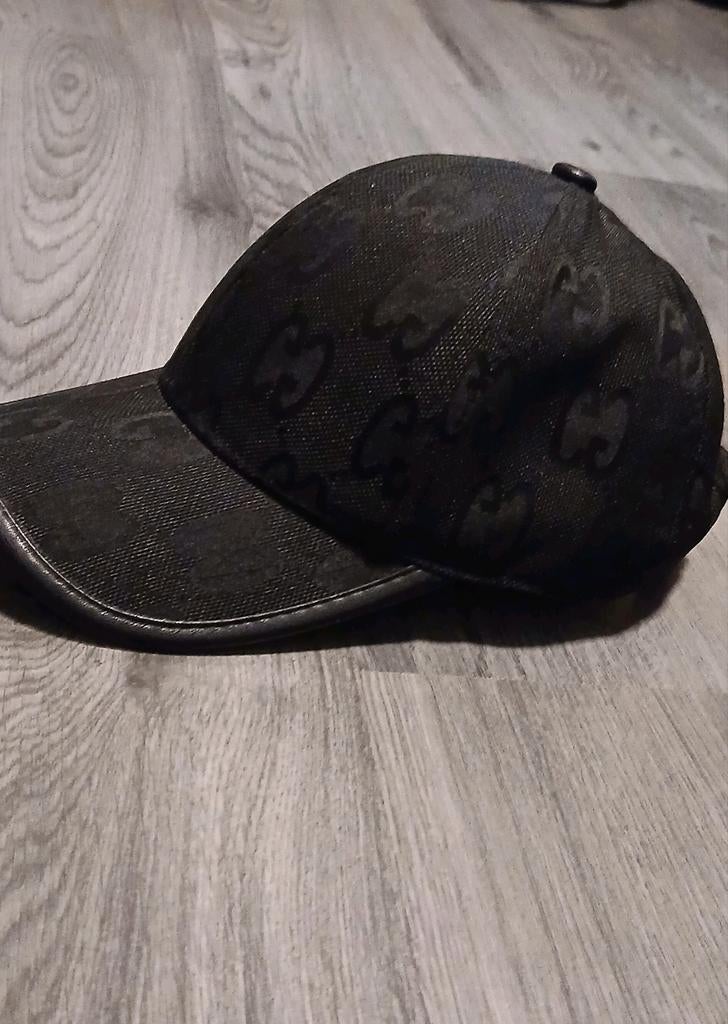 Zwarte pet voor heren, Ophalen, Nieuw, Pet, 58 of 59 cm (L, 7¼ of ⅜ inch)