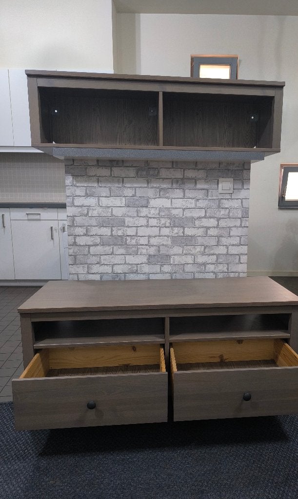 Ensemble IKEA HEMNES-chêne gris-90€, Enlèvement, Utilisé, Chêne