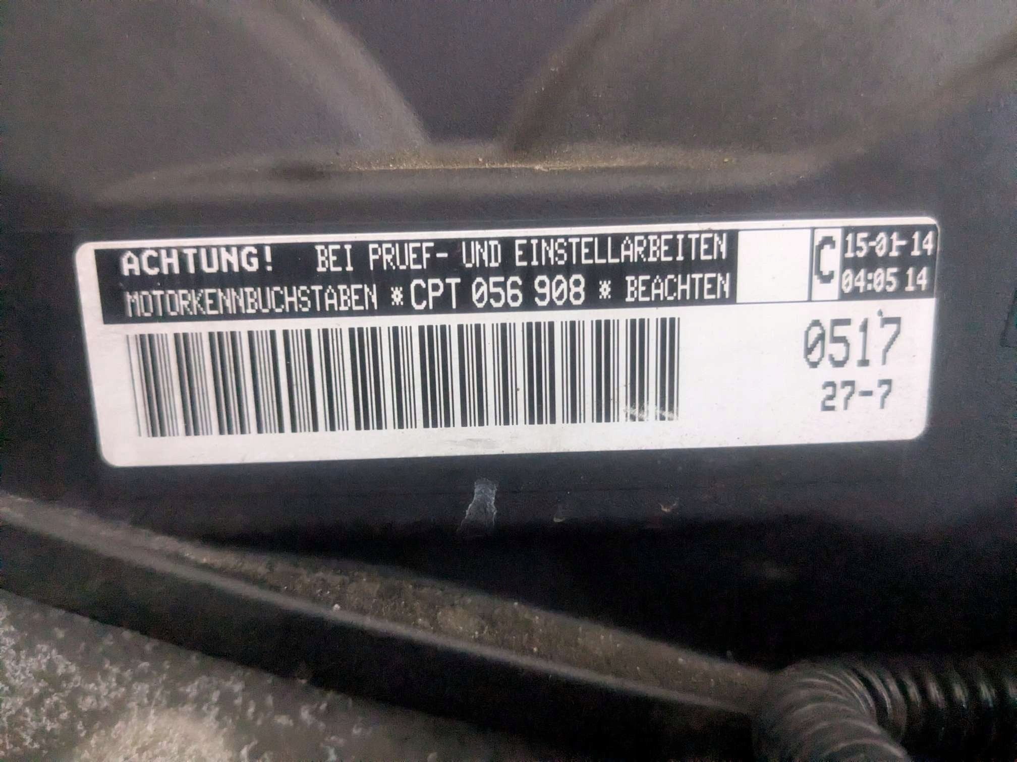 Moteur CPTA Complet POLO VW IBIZA A3 GOLF SEAT A1 AUDI LEON, Envoi, Utilisé, Daihatsu