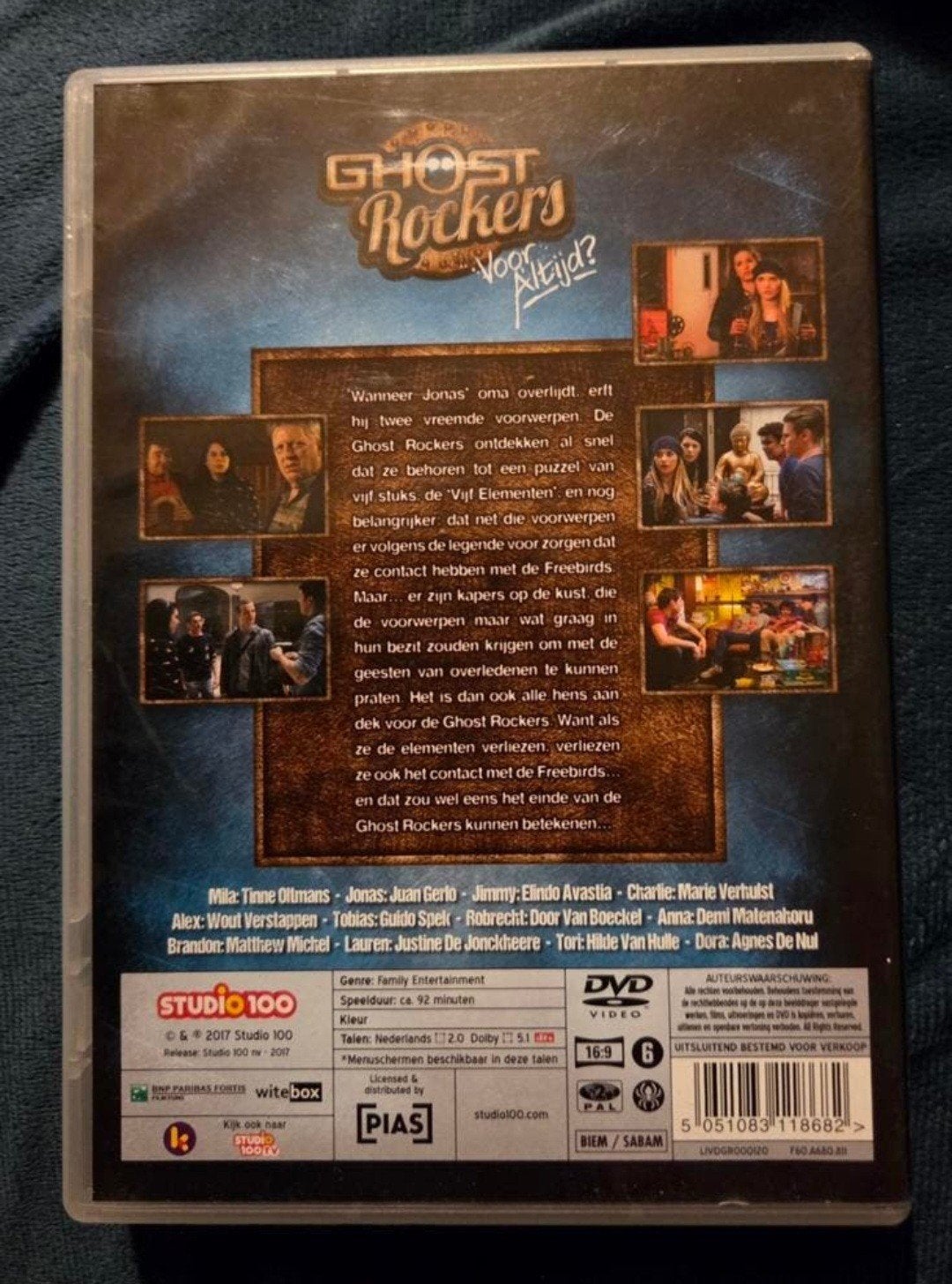 Ghost Rockers: Voor Altijd  - DVD, Vanaf 6 jaar, Ophalen of Verzenden, Zo goed als nieuw, Nederlands