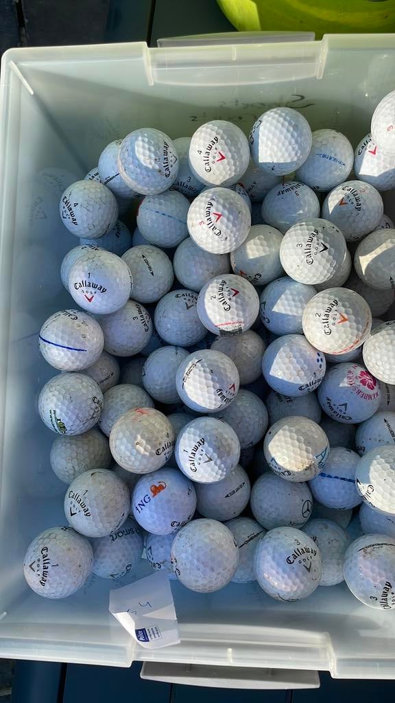 Lot de balles de golf Callaway, Sport en Fitness, Golf, Ophalen, Zo goed als nieuw, Bal(len), Callaway