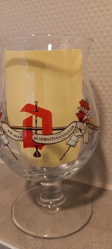 Duvel glas (1), Collections, Marques de bière, Enlèvement ou Envoi, Duvel