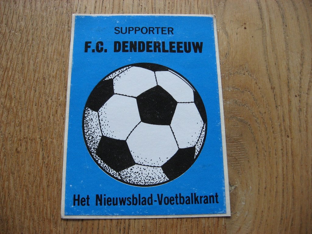 FC Denderleeuw Sticker, Verzamelen, Stickers, Ophalen of Verzenden, Nieuw, Overige typen