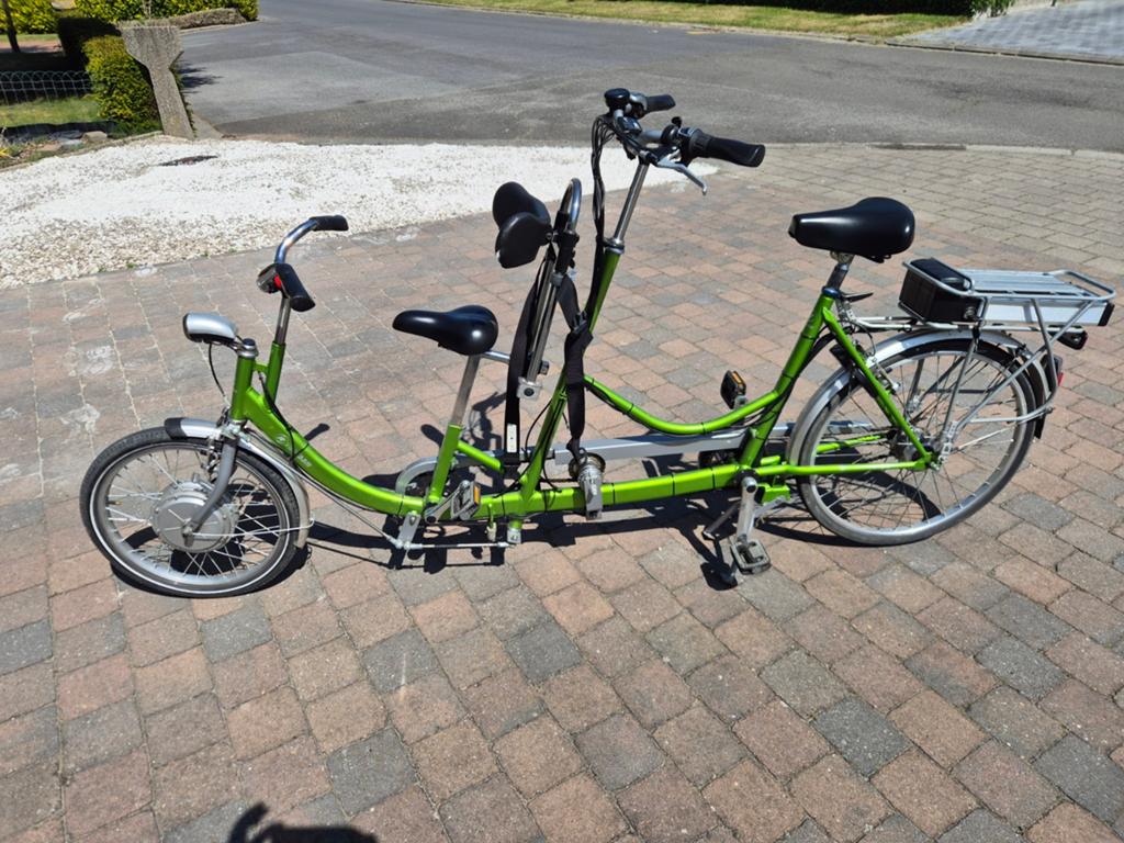 Ouder kind tandem, Fietsen en Brommers, Ophalen