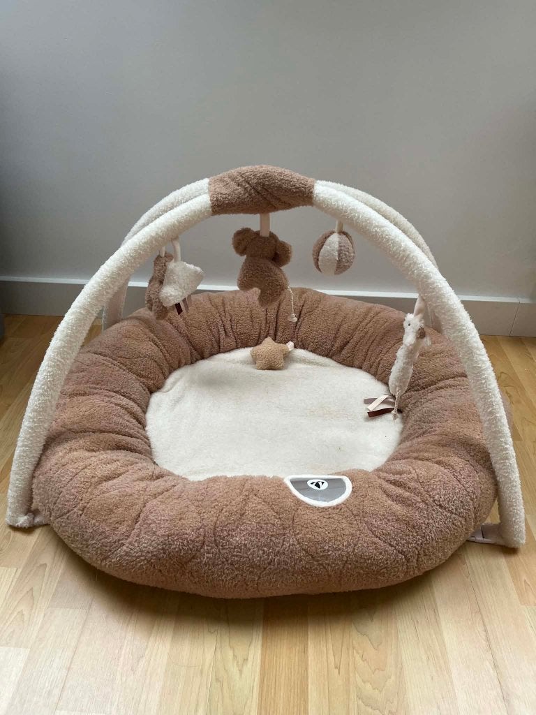Nattou speeltapijt met bogen Teddy, Kinderen en Baby's, Ophalen of Verzenden, Zo goed als nieuw
