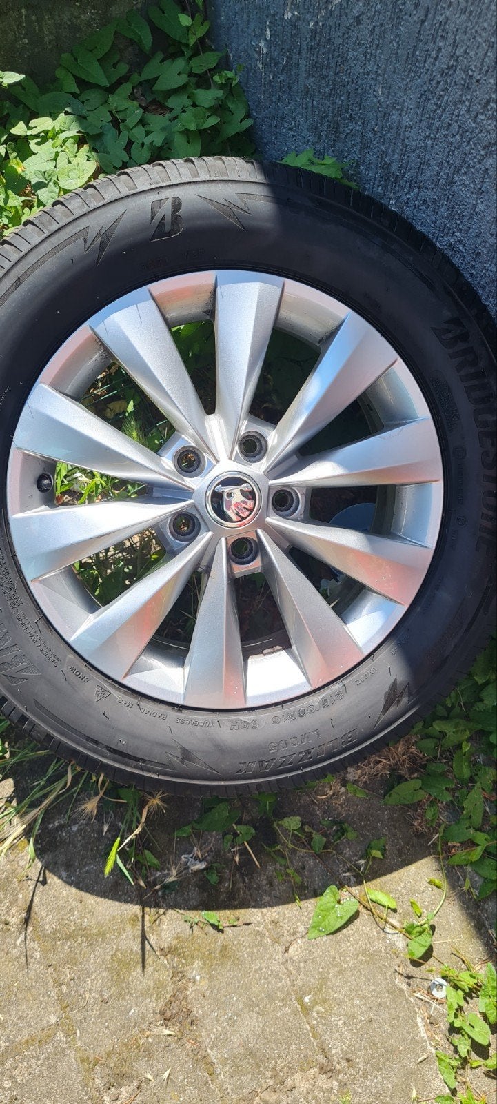 4 originele Skoda-velgen, 16 inch, Winterbanden, Band(en)
