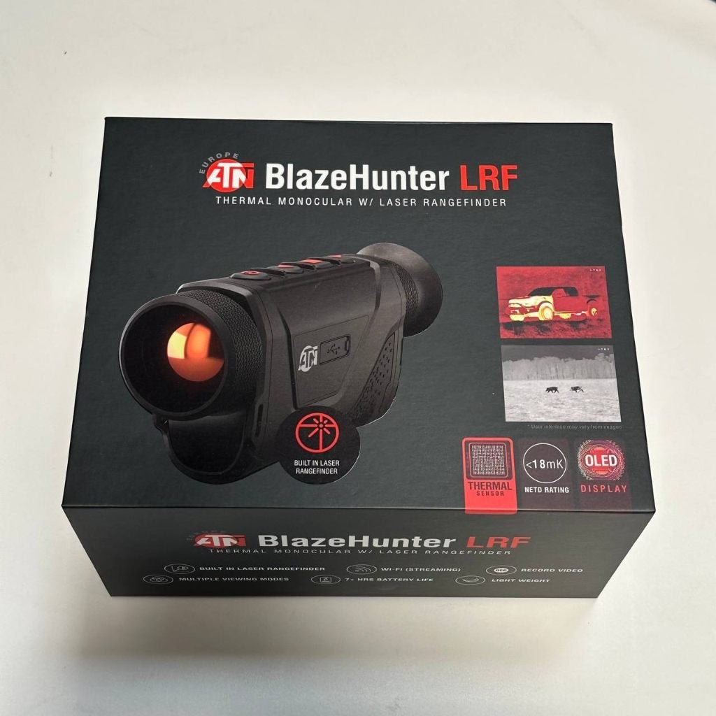 ATN BlazeHunter 650 LRF Warmtebeeldkijker 640x512 3.5-28x, Audio, Tv en Foto, Gebruikt, Verzenden, Overige typen, Nachtkijker