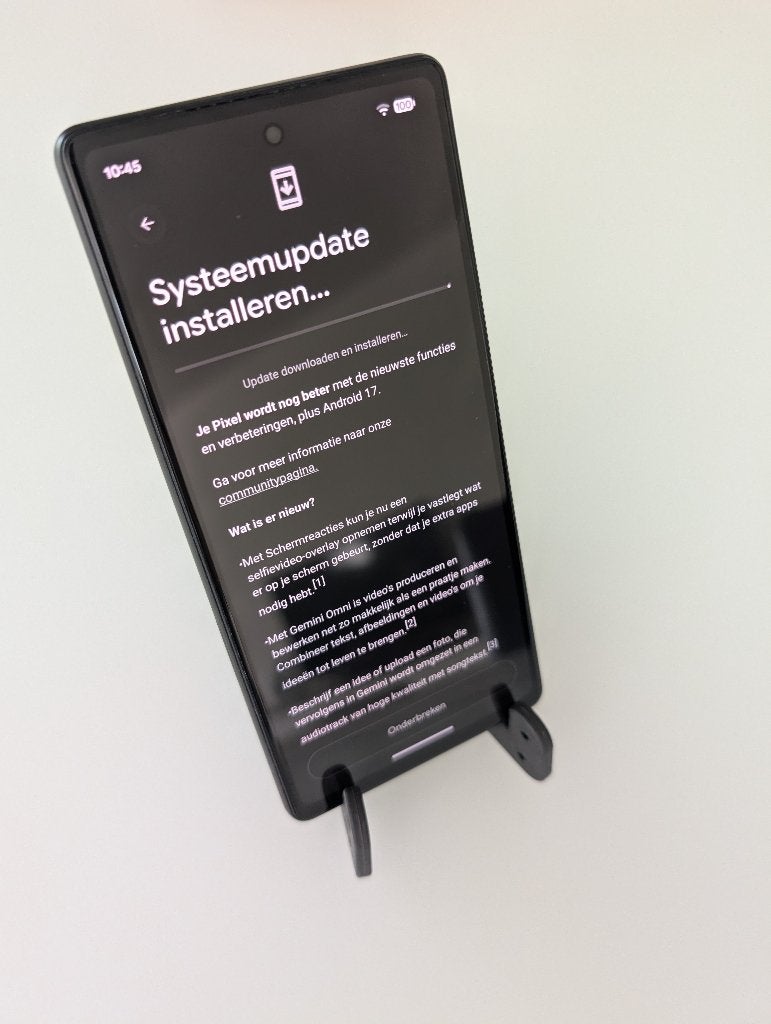 Google Pixel 6a | Android 17, Telecommunicatie, Mobiele telefoons | Overige merken, Nieuw, Ophalen of Verzenden, Klassiek of Candybar