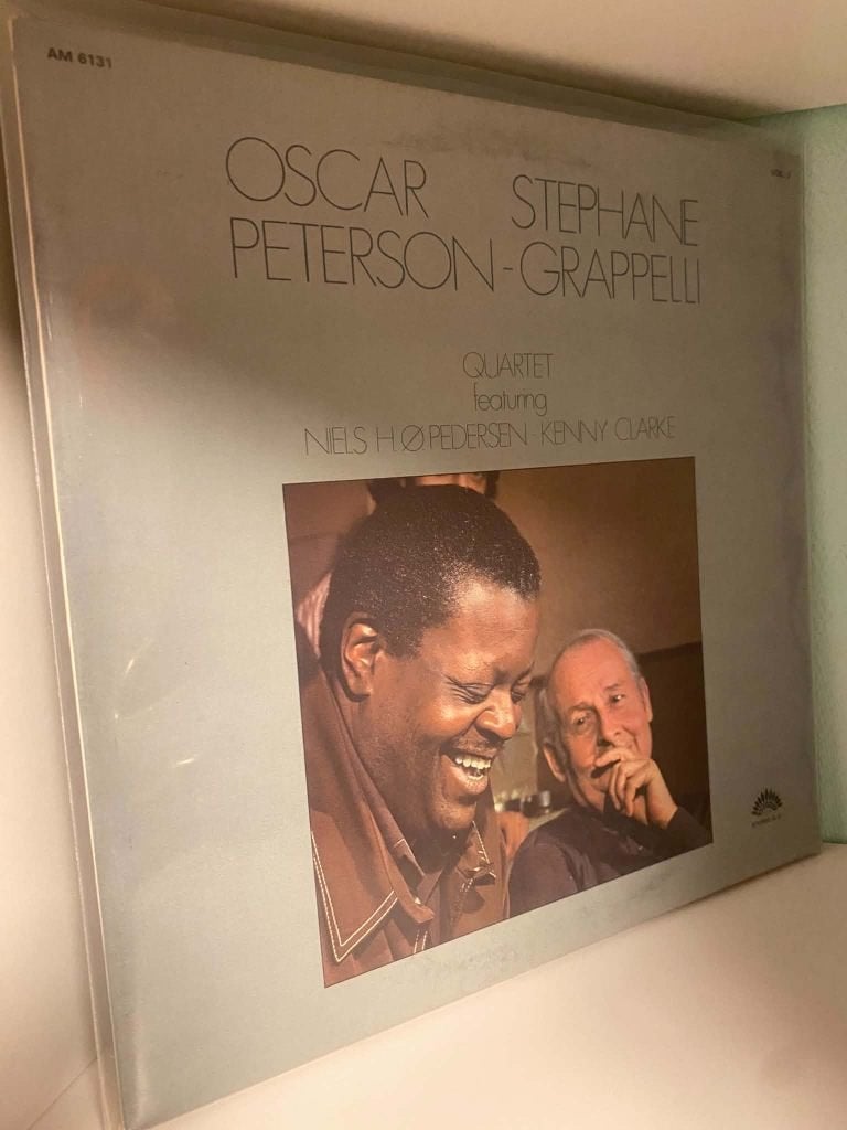 Oscar Peterson – Stéphane Grappelli Quartet Vol. 2 1973 (J), CD & DVD, LP, Utilisé, Pochette gatefold, Jazz