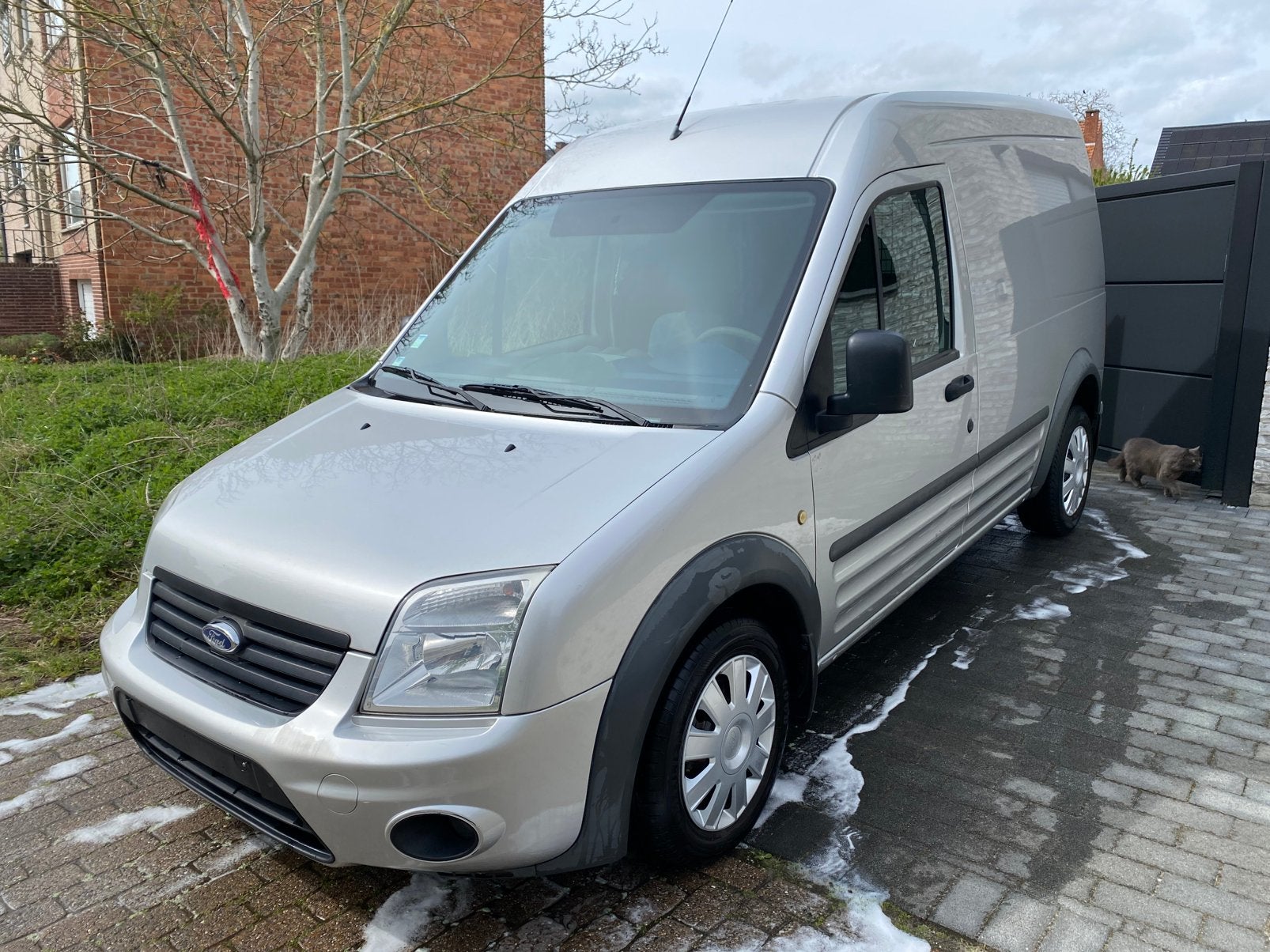 Ford Transit Connect tourneo 1.8tdci 125.000km, Auto's, Voorwielaandrijving, Overige bekleding, Particulier, Blauw