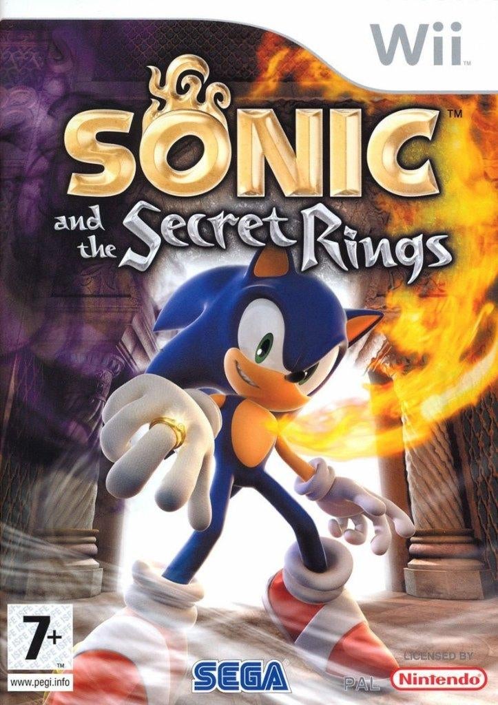 Sonic and the Secret Rings, Enlèvement ou Envoi, 1 joueur, À partir de 7 ans, Aventure et Action