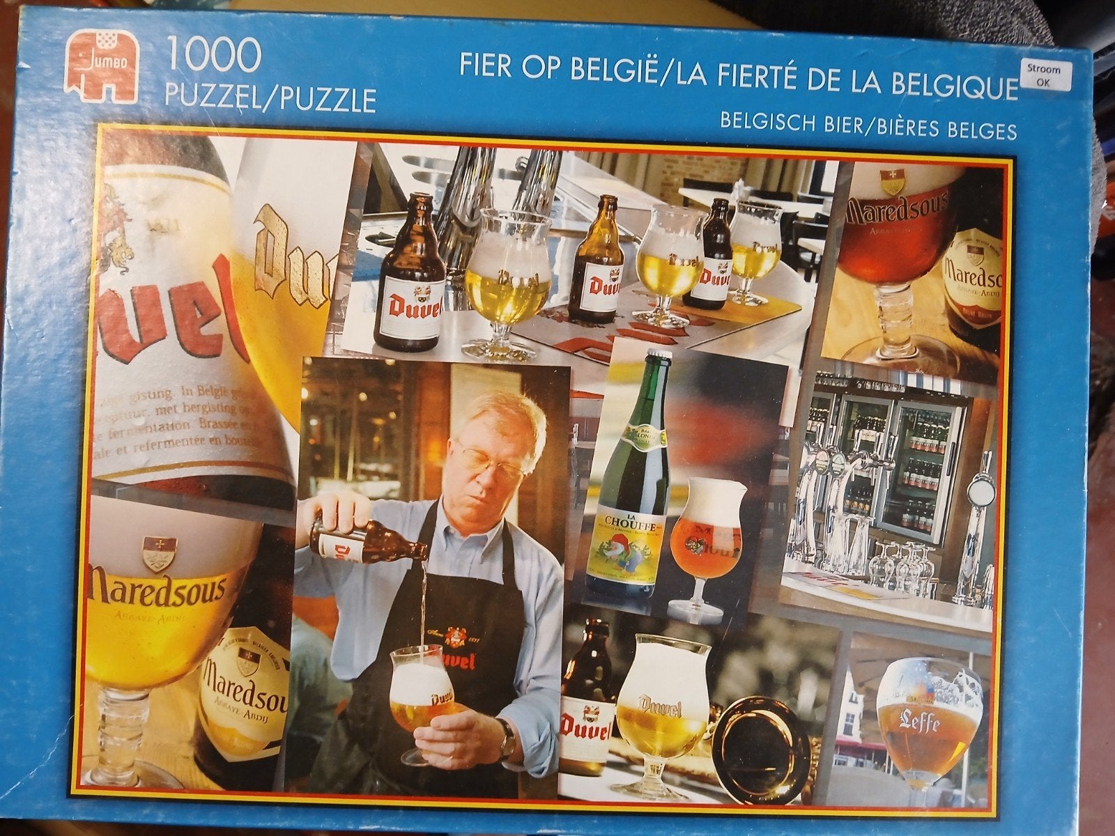 1000 stuks puzzel DUVEL, Ophalen of Verzenden