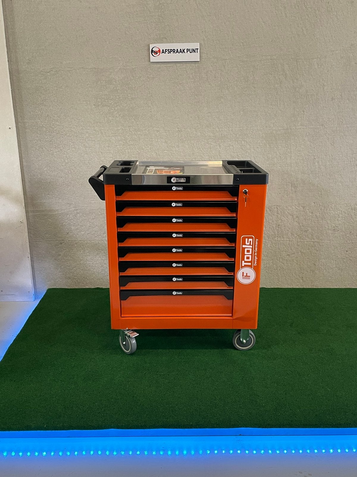 Nieuwe F-tools 8 lades,8 gevulde gereedschapwagens, Enlèvement, Neuf