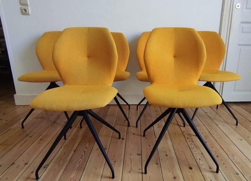 Lot de 6 chaises MOBITEC, Maison & Meubles, Chaises, Enlèvement, Autres couleurs, Contemporain, Cinq, Six Chaises ou plus