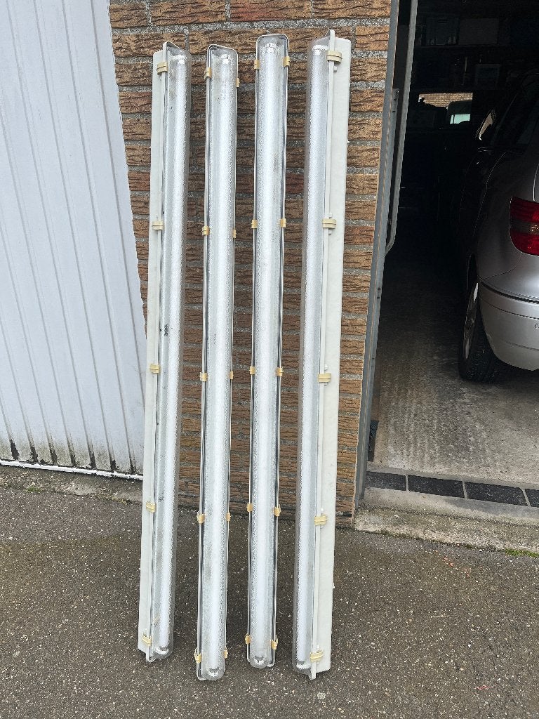 4 lichte, Doe-het-zelf en Bouw, Steigers, Ophalen, Gebruikt