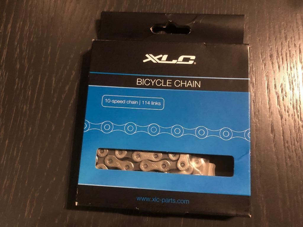 Fietskettingen XLC 10-speed type CC-C14, Neuf, Enlèvement ou Envoi, Acier, Dérailleur ou Chaîne