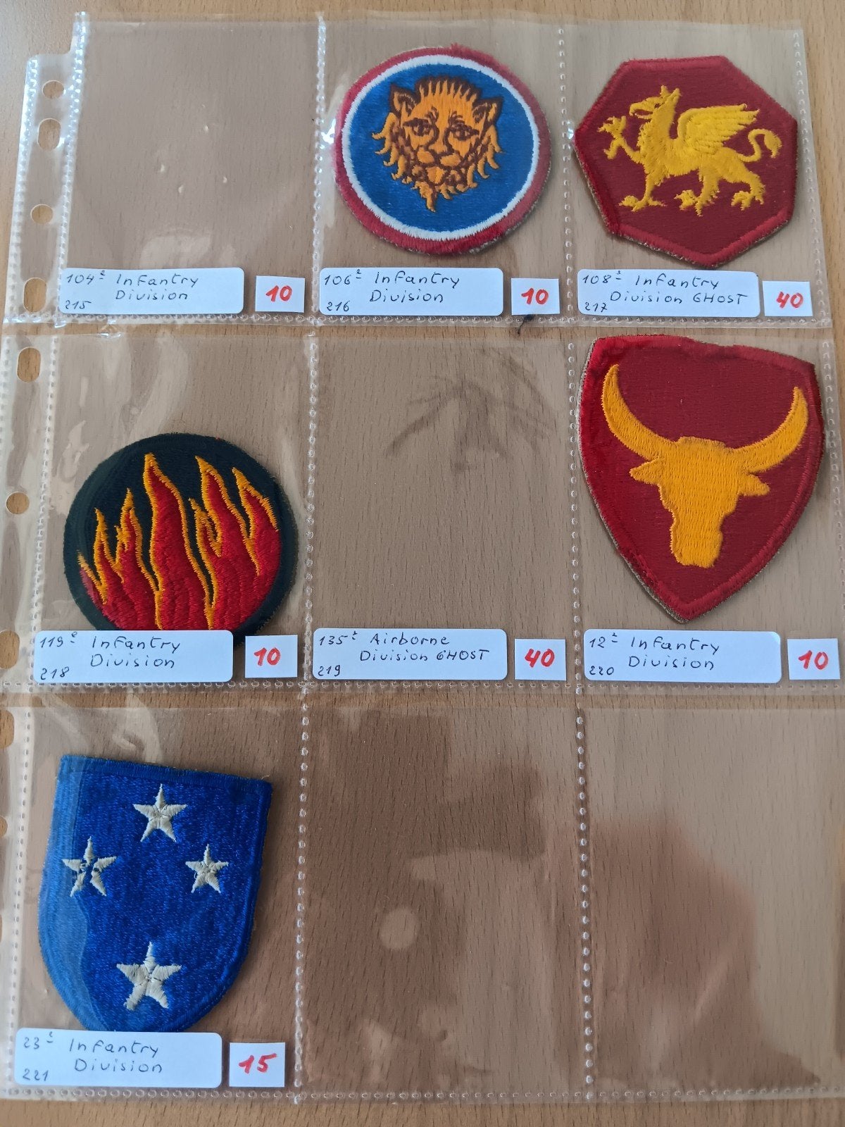Us ww2 patches, Verzamelen, Ophalen of Verzenden
