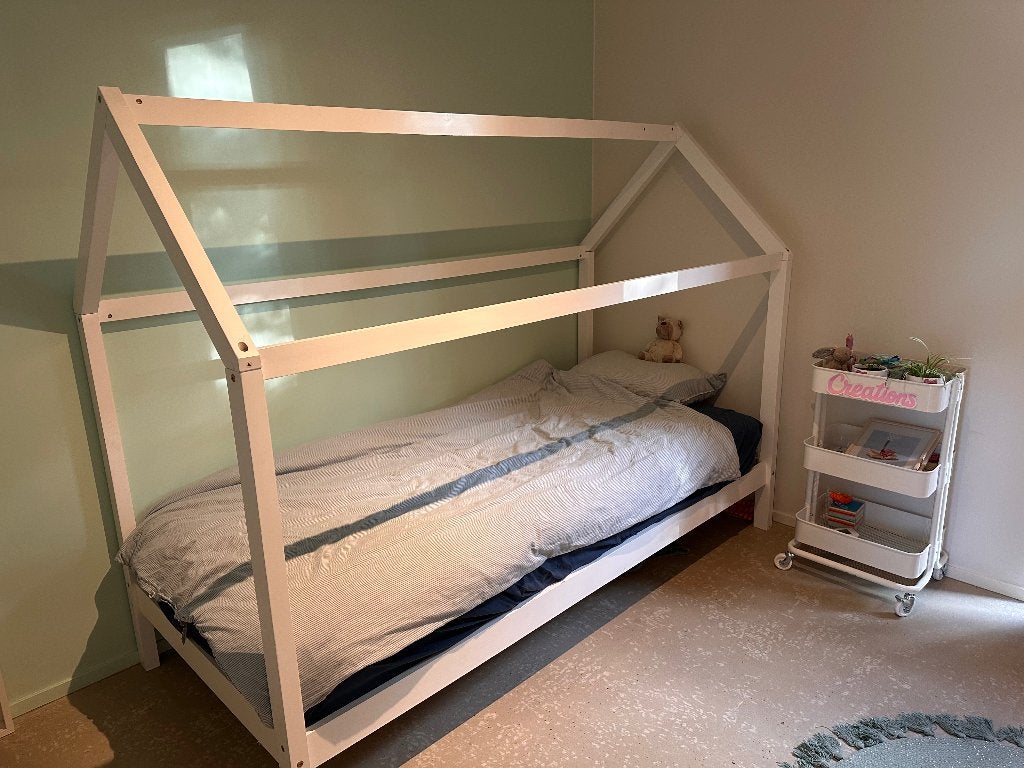Eenpersoonsbed huisje, Ophalen, Gebruikt, 90 cm, Eenpersoons