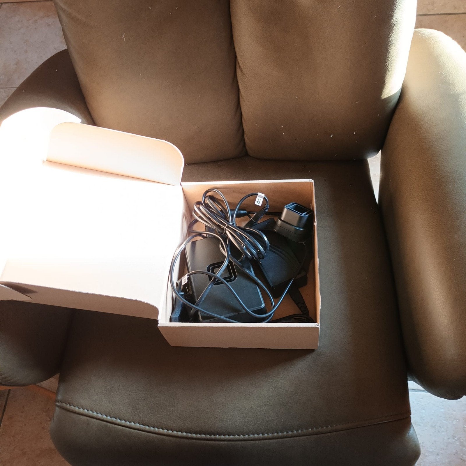 Himolla Sinatra - luxe ergonomische sta-opstoel - elektrisch, Enlèvement, Comme neuf, Cuir, 75 à 100 cm