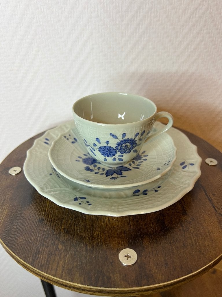 Trio en porcelaine Hutschenreuther Dresden Seladon, Antiek en Kunst, Ophalen of Verzenden