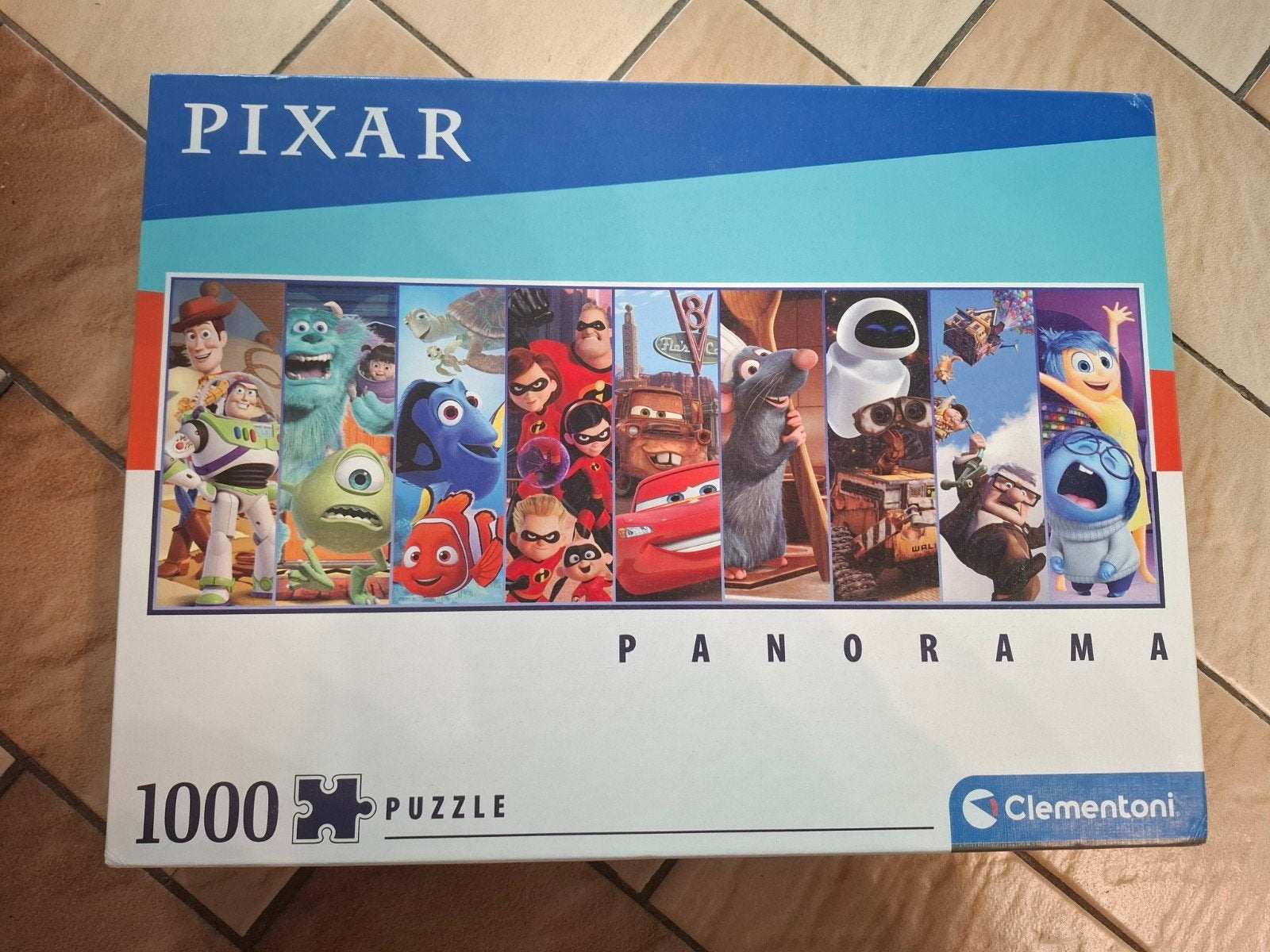 Puzzle Pixar 1000 pièces, Enlèvement ou Envoi, 500 à 1500 pièces, Utilisé, Puzzle