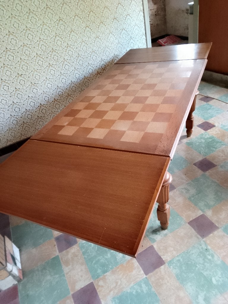 Zeer nette aan 2 zijde uittrekbare eetkamertafel., Ophalen, Gebruikt, 100 tot 150 cm, 50 tot 100 cm