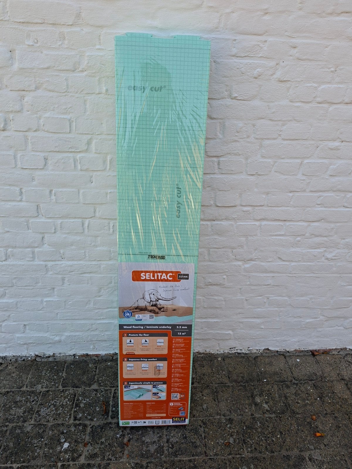 Onderlaag van 2,2 mm voor parket van 15 m2, Ophalen, Parket