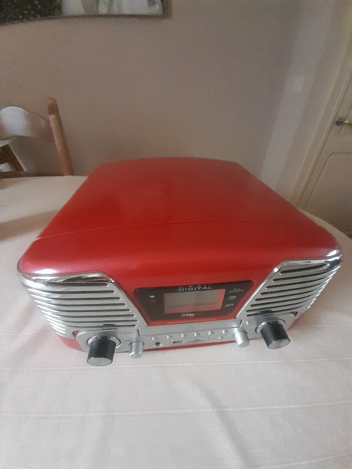 Tourne-disque rétro vintage+radio+lecteur CD, Enlèvement