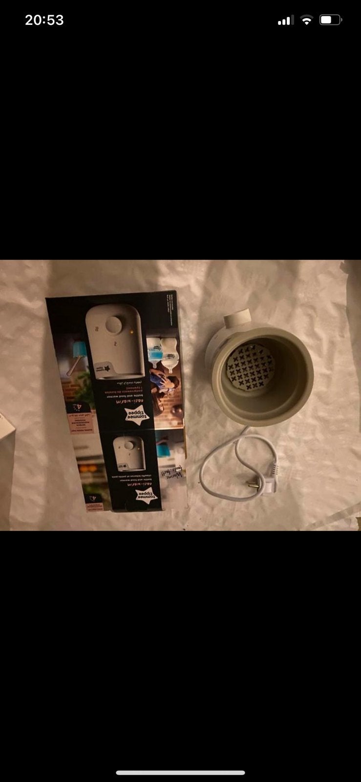 Flesverwarmer baby, Elektronische apparatuur, Koffiemachine-accessoires, Ophalen, Zo goed als nieuw