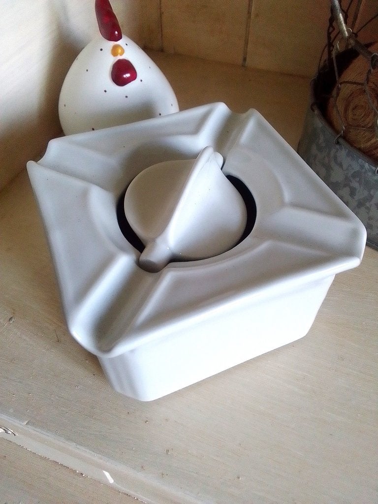 cendrier iconique porcelaine Pillivuyt, années 1970 - 1980, Enlèvement ou Envoi