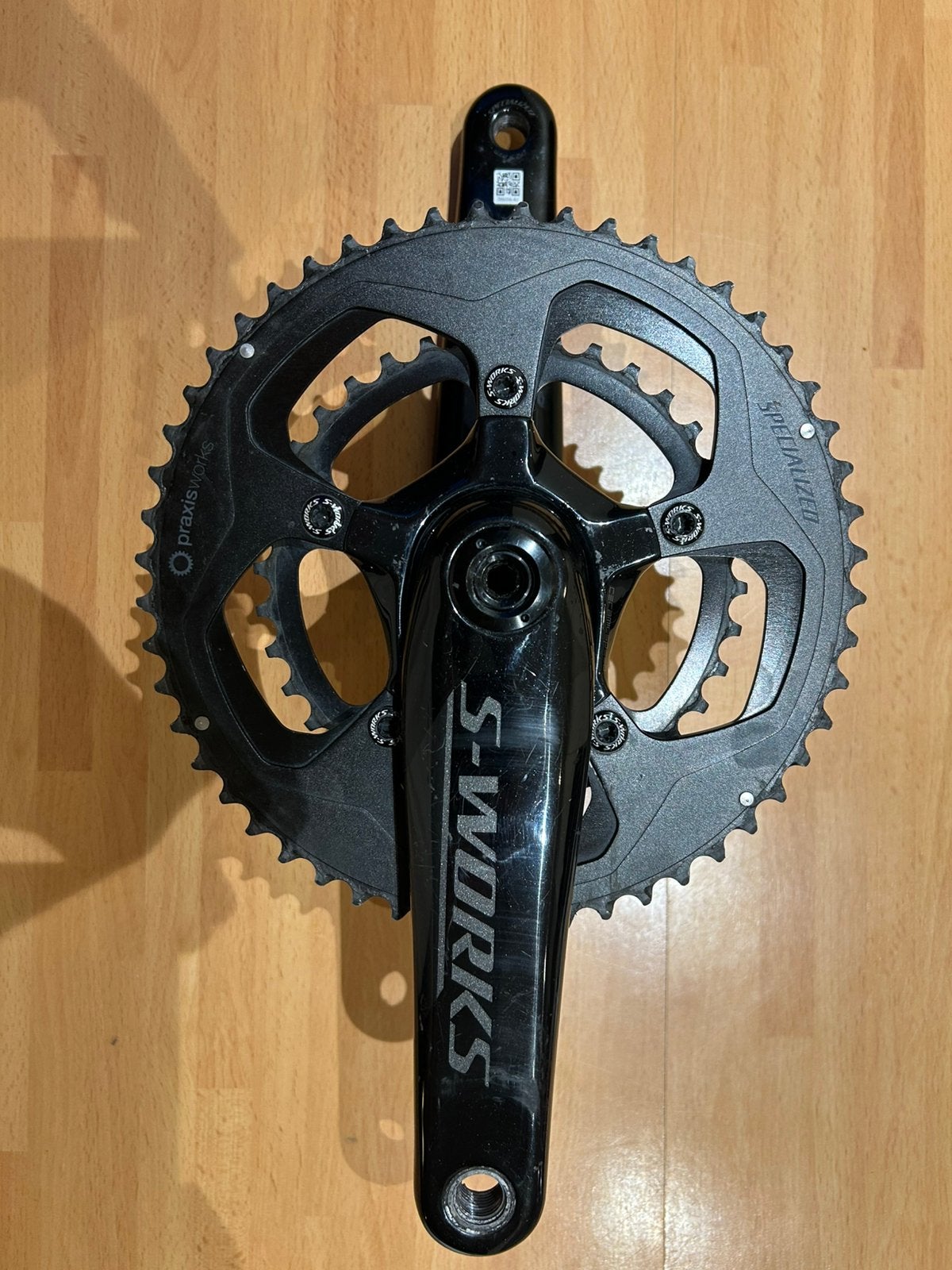 Specialized S-works crankstel 52/36 (powermeter defect), Vélos & Vélomoteurs, Vélos Pièces, Utilisé, Pédalier ou Pédales, Gravelbike