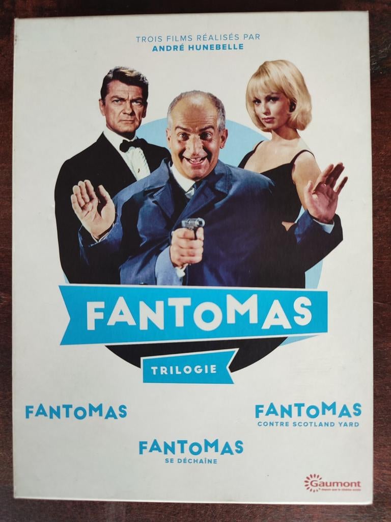 3-DVDBox : FANTOMAS LOUIS DE FUNES - français, non sous-titr, Enlèvement ou Envoi, Comme neuf