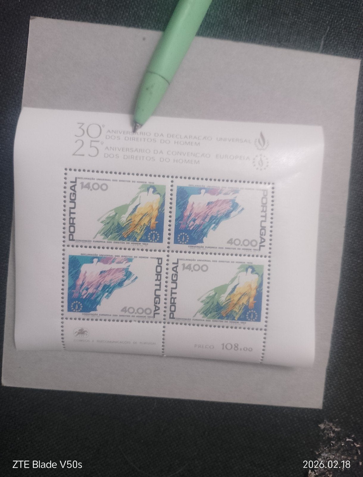 Timbres postaux du Portugal, Timbres & Monnaies, Timbres | Pays-Bas, Enlèvement ou Envoi