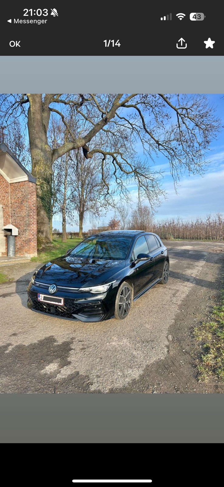 Golf 8 r line de 2025, Autos, Achat, Golf, Particulier
