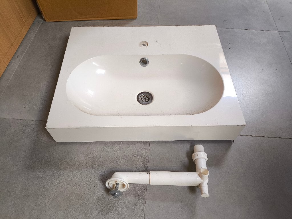 Lavabo gratis mee te nemen, Doe-het-zelf en Bouw, Ophalen, Zo goed als nieuw, Steen