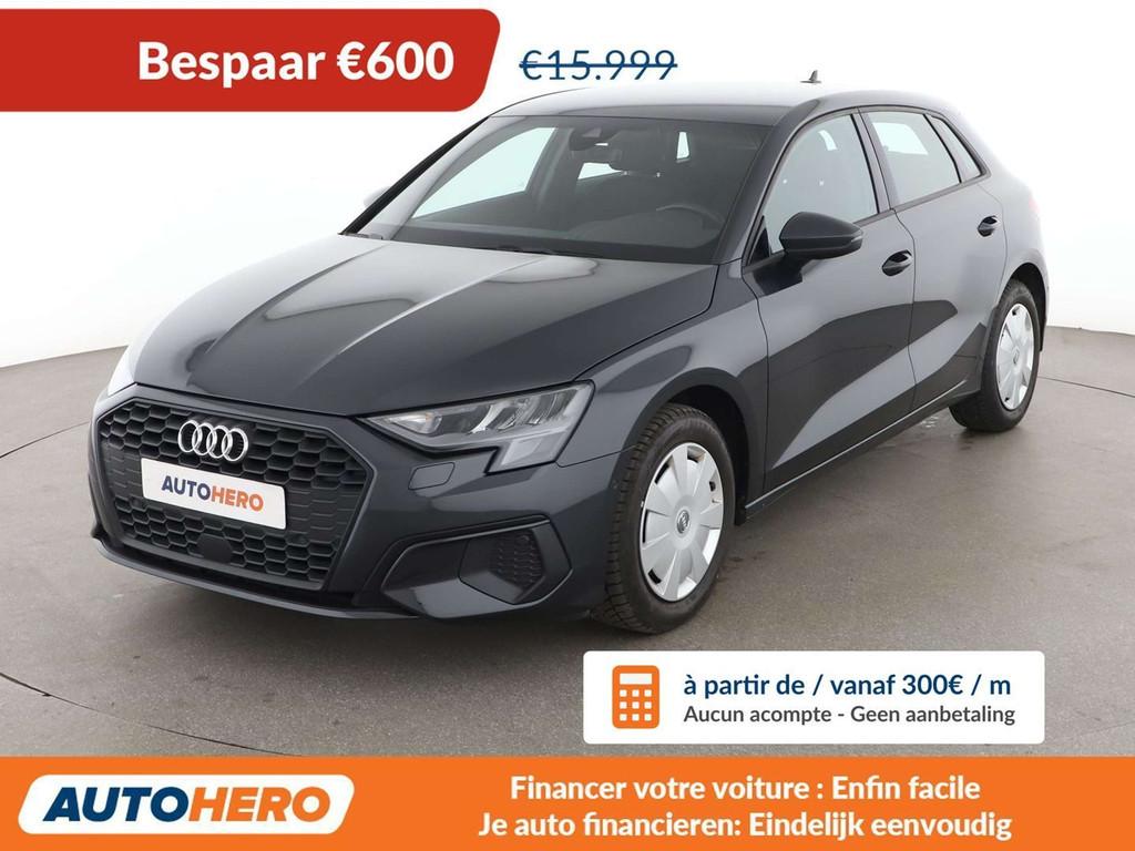 Audi A3 30 TFSI (bj 2020), Voorwielaandrijving, Stof, Gebruikt, Parkeerassistent